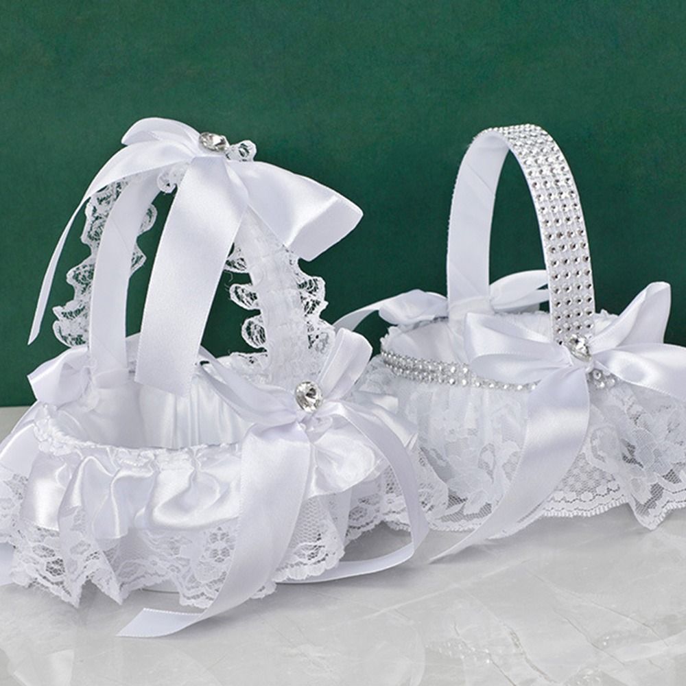 ตะกร้าดอกไม้งานแต่งงานสไตล์ยุโ - Gardening Tools Girls บทวิจารณ์และราคา