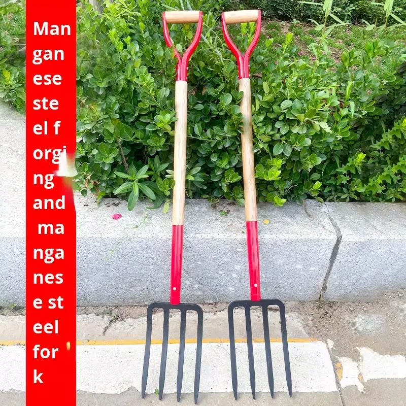ส้อมเหล็กสี่ซี่สำหรับเกษตรกรรม - Spade Digging Fork บทวิจารณ์และราคา