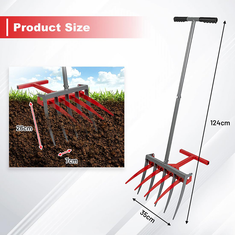 ส้อมขุดดินแบบสปาด ทนทาน ประหยั - Spade Digging Fork บทวิจารณ์และราคา