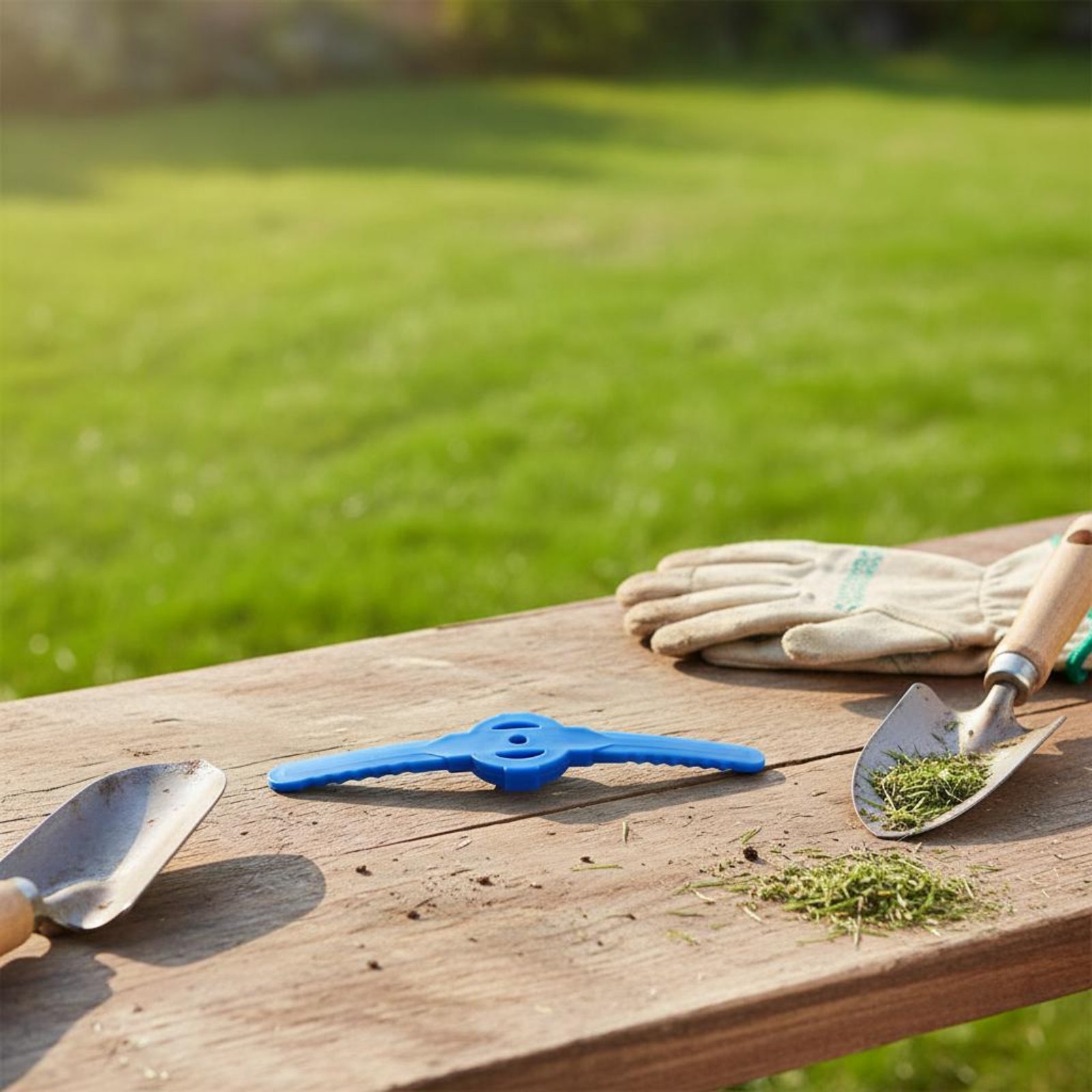 ใบมีดตัดหญ้าพลาสติก ติดตั้งง่า - Gardening Tools Vegetables บทวิจารณ์และราคา