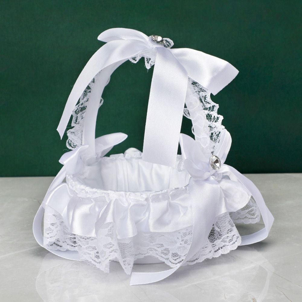 ตะกร้าดอกไม้ประดับงานแต่งงาน ต - Gardening Tools Girls บทวิจารณ์และราคา