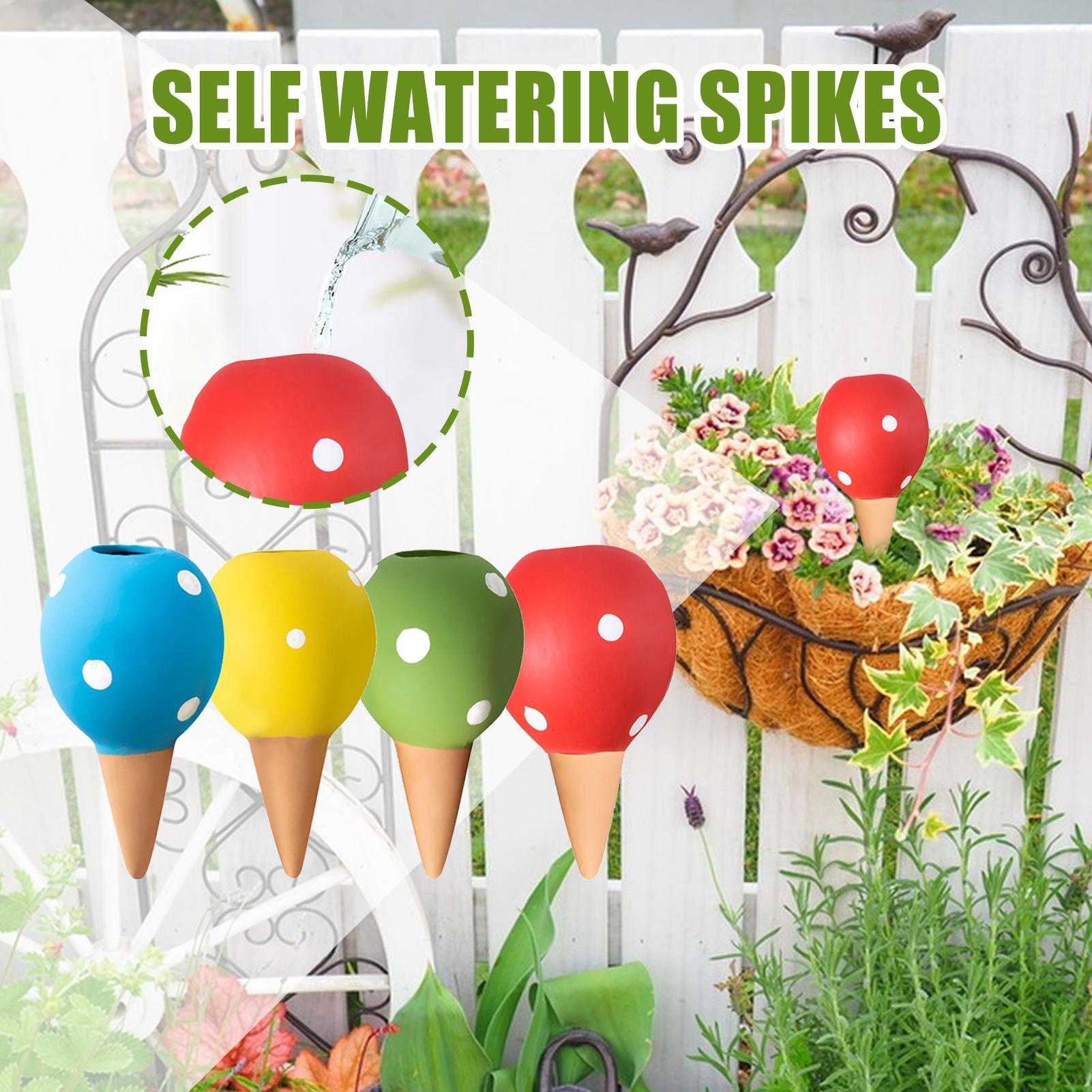 Terracotta Watering Spikes Sel - Automatic Plant Waterer บทวิจารณ์และราคา