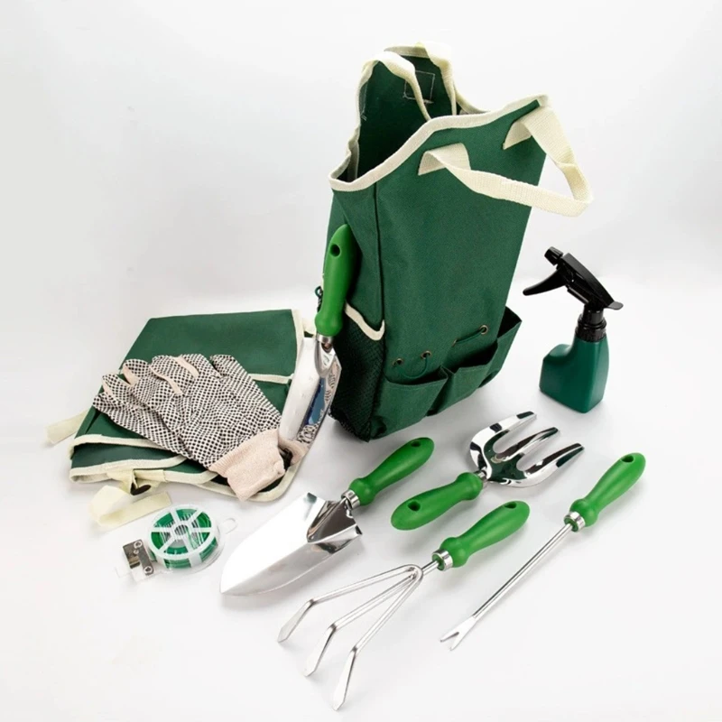 ชุดเครื่องมือทำสวนแบบพกพา 11 ช - Spade Digging Fork บทวิจารณ์และราคา